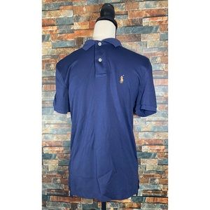 Navy Blue men dri-fit Ralph Lauren polo